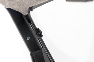 Polaris XPEDITION ADV 5 Premium Vented Full Windshield - Rough Country - Scratch Resistant - 2024+